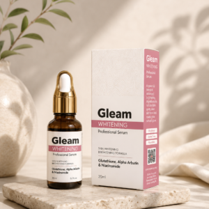 gleam whitening serum – glutathione, alpha arbutin & niacinamide