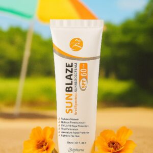 HOME PAGE Sunblaze Sunblock Cream SPF 60 – High Protection Sunscreen